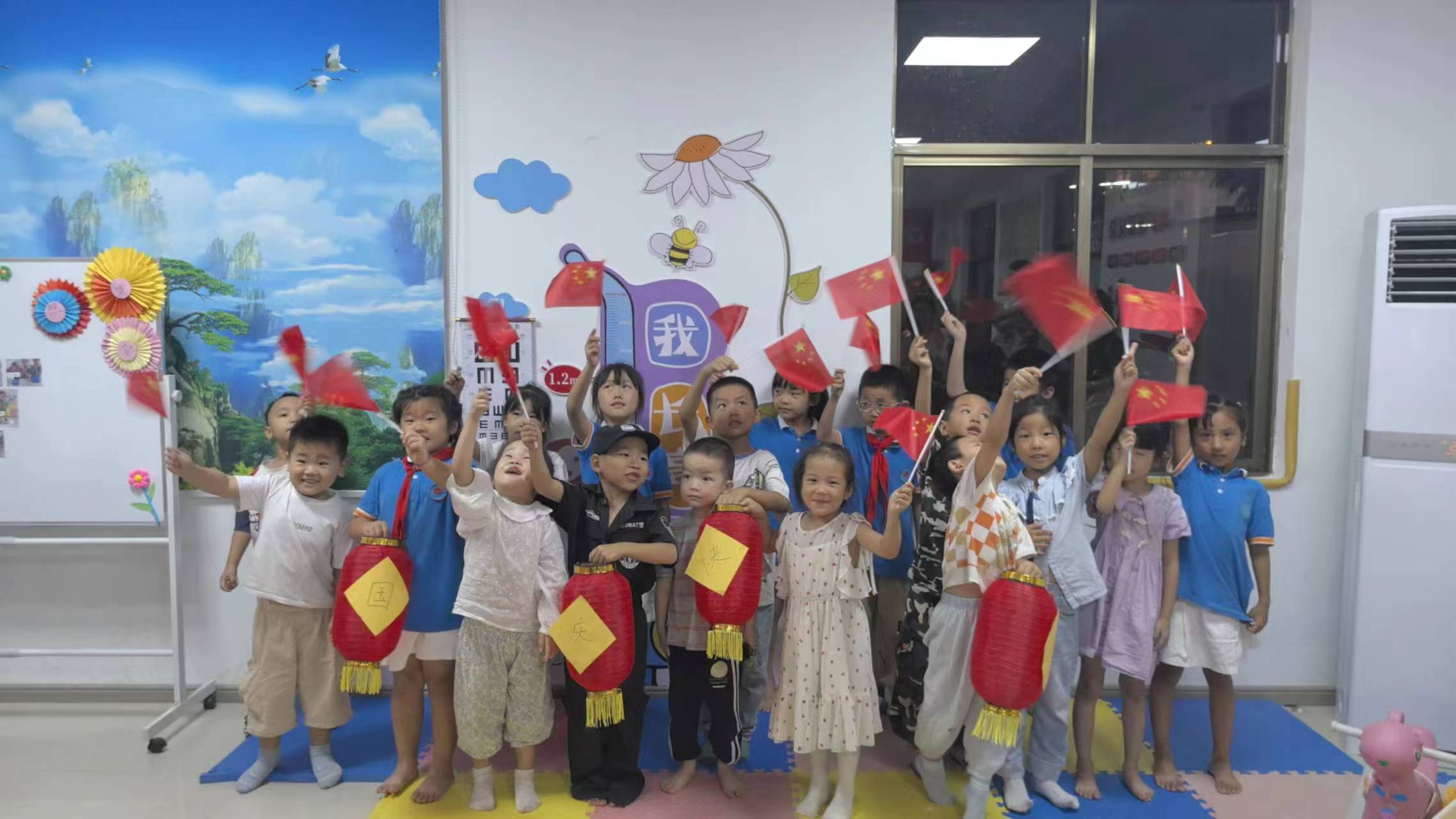 童心绘国庆，共筑中国梦——车田村阳光驿站国庆主题活动纪实-江西省家庭教育学会